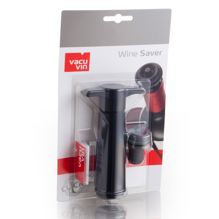VacuVin Vacuüm Wine Saver - Zwart