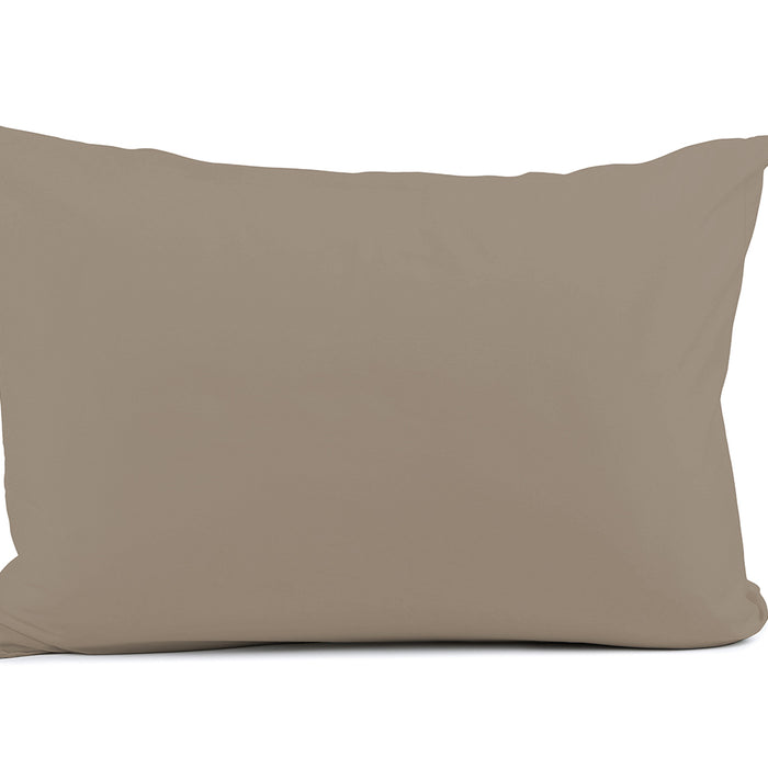 Elegance Kussensloop Hotelsluiting Percal Katoen zand