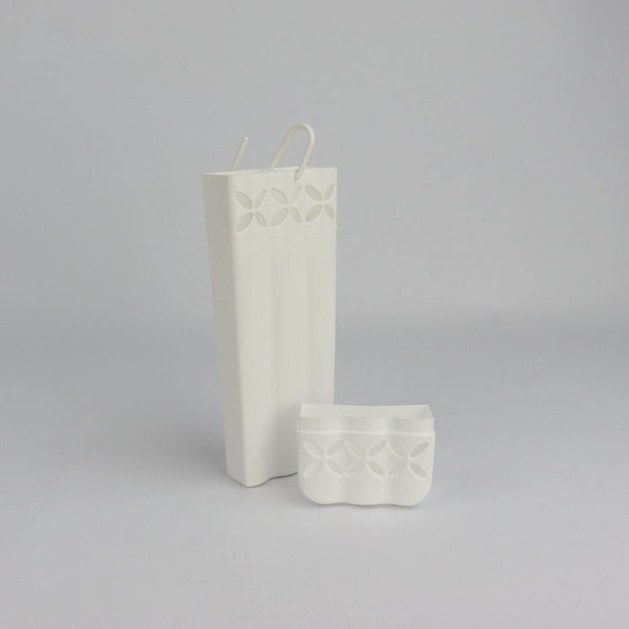 Orange85 Luchtbevochtiger Radiator Kunststof Wit 2 stuks