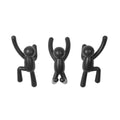 Umbra Buddy Kapstokhaken - Set van 3 - Zwart