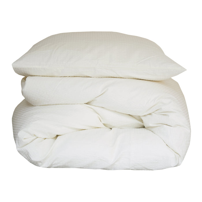 Crisp Sheets Dekbedovertrek 240 x 220 cm - Vanilla