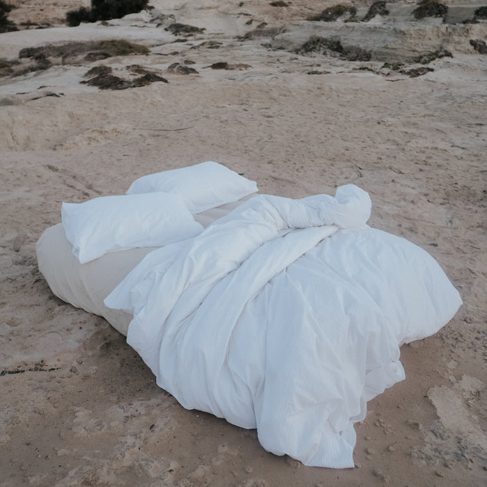 Crisp Sheets Dekbedovertrek 240 x 220 cm - Vanilla