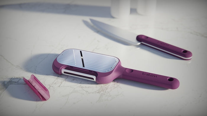 Trebonn - Dunschiller en Rasp 2 in 1 - 25 cm - Peel + Slice - Trebonn