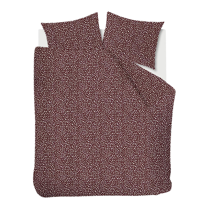 Ambiante Harley Dekbedovertrek 240 x 200/220 cm - Donkerrood