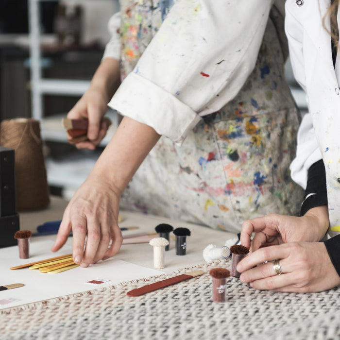 Muuto Ply Vloerkleed Burnt Orange