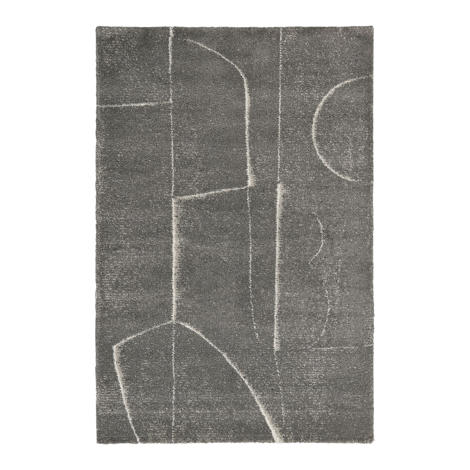 vtwonen Reflexion Vloerkleed 230 x 160 cm - Grijs