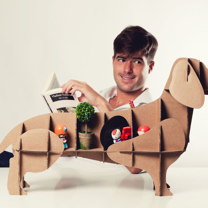 Milimetrdado - Teckel van Karton - Decoratief opbergrek