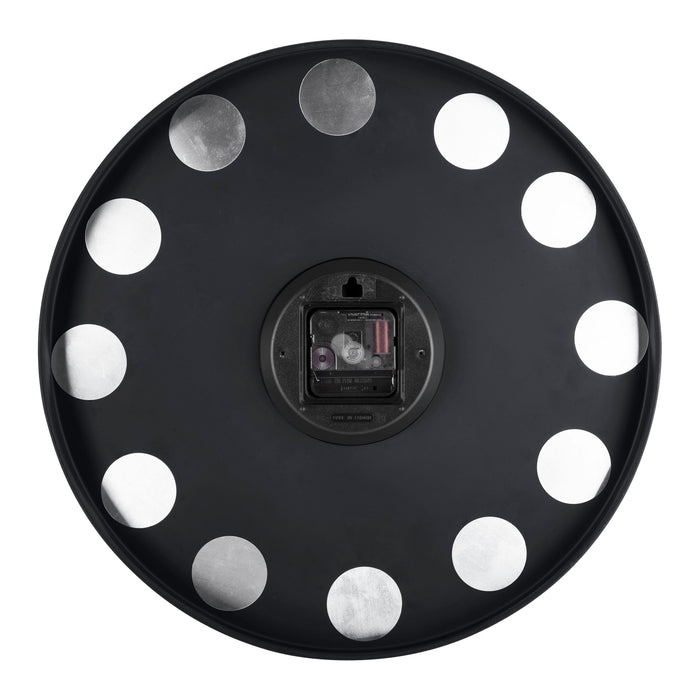 Karlsson Wandklok Charm - Zwart