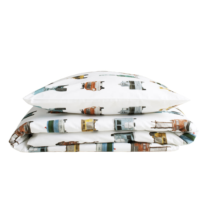 Studio Ditte Werkauto Dekbedovertrek 140 x 220 cm