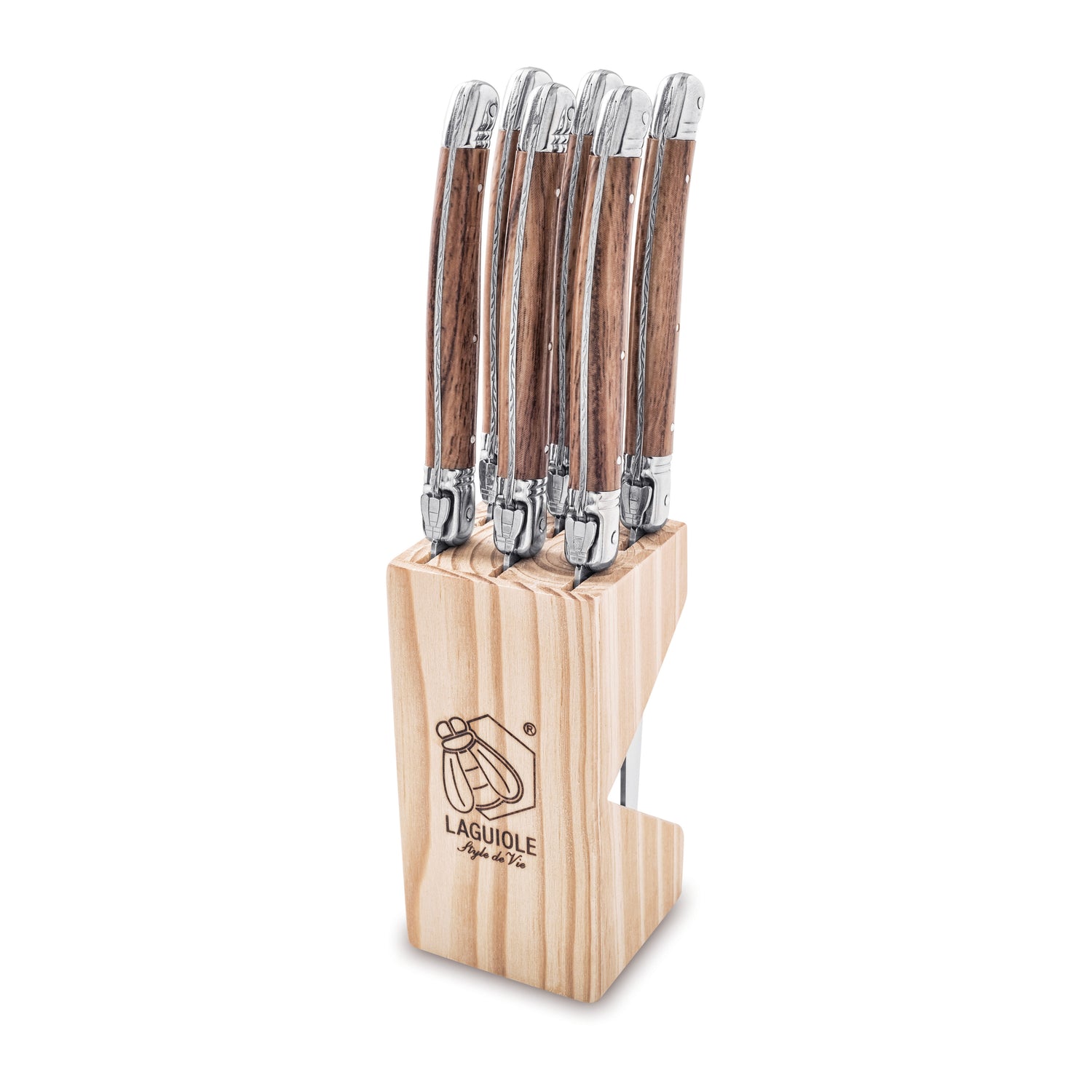 Laguiole Style de Vie Premium Line Steakmessenset 6-delig