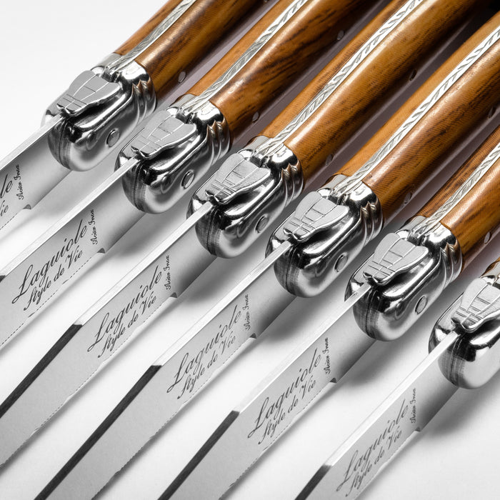 Laguiole Style de Vie Premium Line Steakmessenset 6-delig