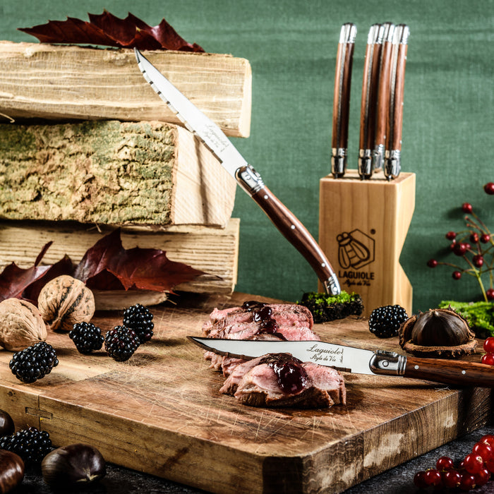 Laguiole Style de Vie Premium Line Steakmessenset 6-delig