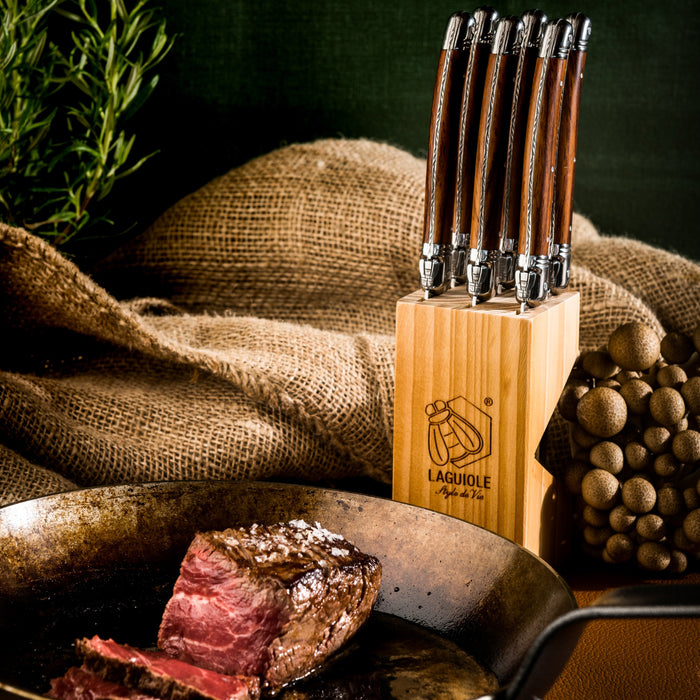 Laguiole Style de Vie Premium Line Steakmessenset 6-delig