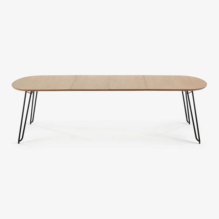 Kave Home Novac Eettafel Uitschuifbaar - 170 x 100 cm - Bruin