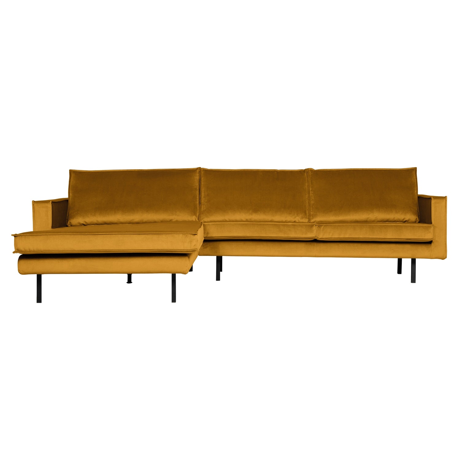 WOOOD Rodeo Chaise Longue Links - Velvet -  Oker