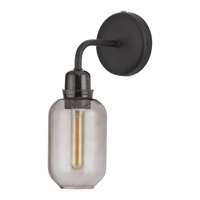 Normann Copenhagen Amp Wandlamp Zwart/Smoke