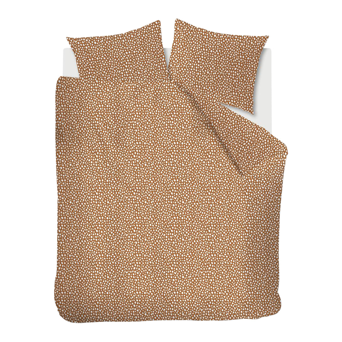 Ambiante Harley Dekbedovertrek 200 x 200/220 cm - Oranje