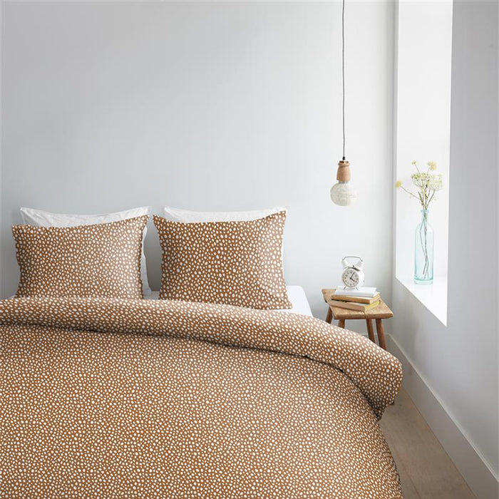 Ambiante Harley Dekbedovertrek 200 x 200/220 cm - Oranje