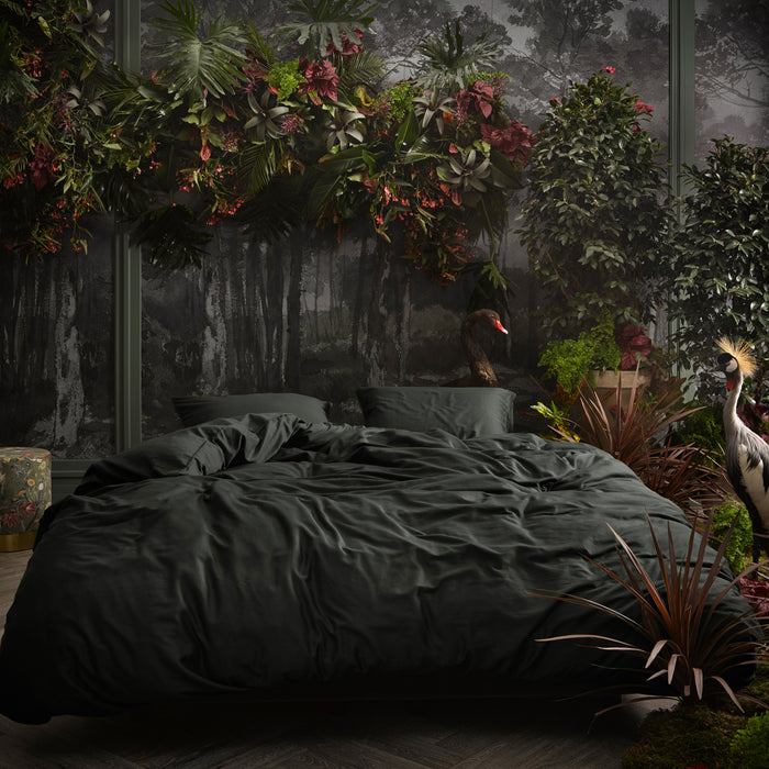 Essenza Minte dekbedovertrek 240 x 220 cm - Antraciet