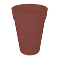 Elho Loft Urban Round High Bloempot 35 cm Bruin