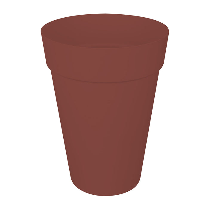 Elho Loft Urban Round High Bloempot 35 cm Bruin