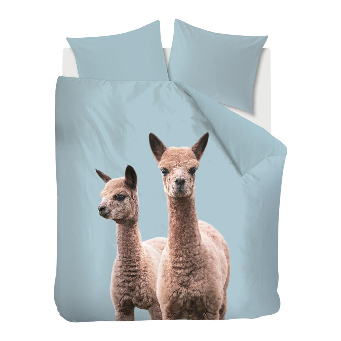 Ambiante Inca Dekbedovertrek 200 x 200/220 cm - Blauw