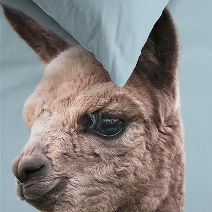 Ambiante Inca Dekbedovertrek 200 x 200/220 cm - Blauw