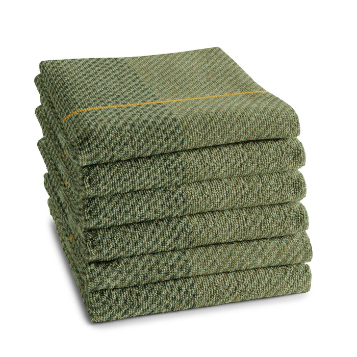 DDDDD keukendoek Blend - 50x55cm - Groen - 6 stuks