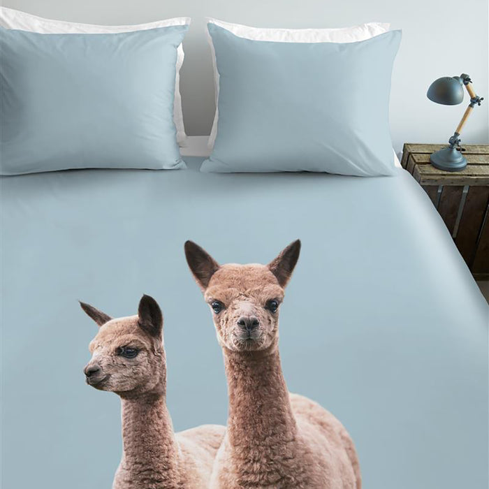 Ambiante Inca Dekbedovertrek 240 x 200/220 cm - Blauw