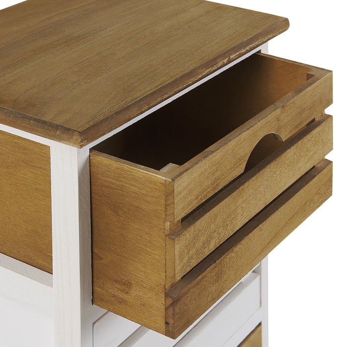 Beliani ZELA Ladekast Lichte houtkleur