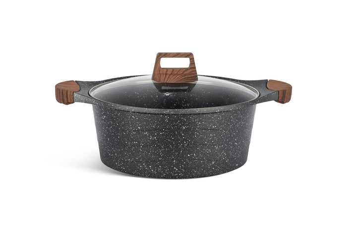 Edenberg Stonetec Line - 12-delige Luxe Pannenset van Gesmeed