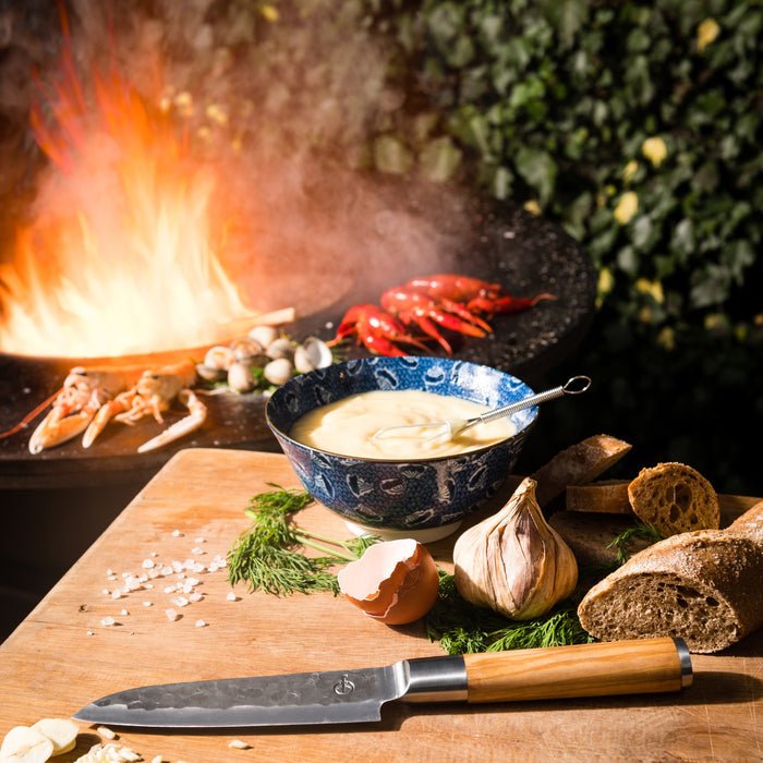 Forged Olive Santokumes 14 cm