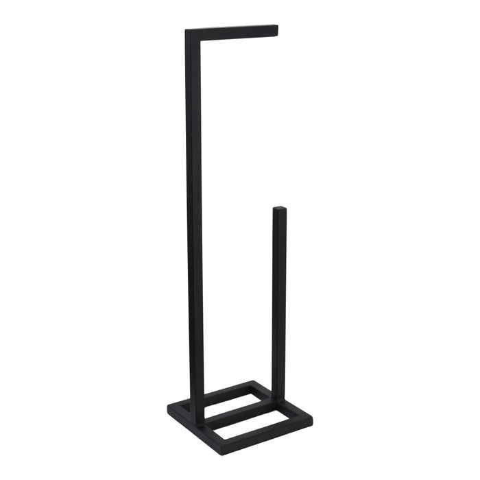 LOFT42 Jack Toiletrolhouder - Zwart - Metaal