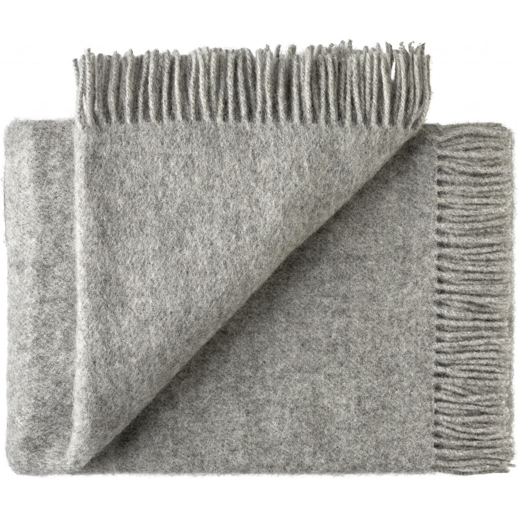 Silkeborg Athen plaid - 200 x 130 cm - Medium Grey