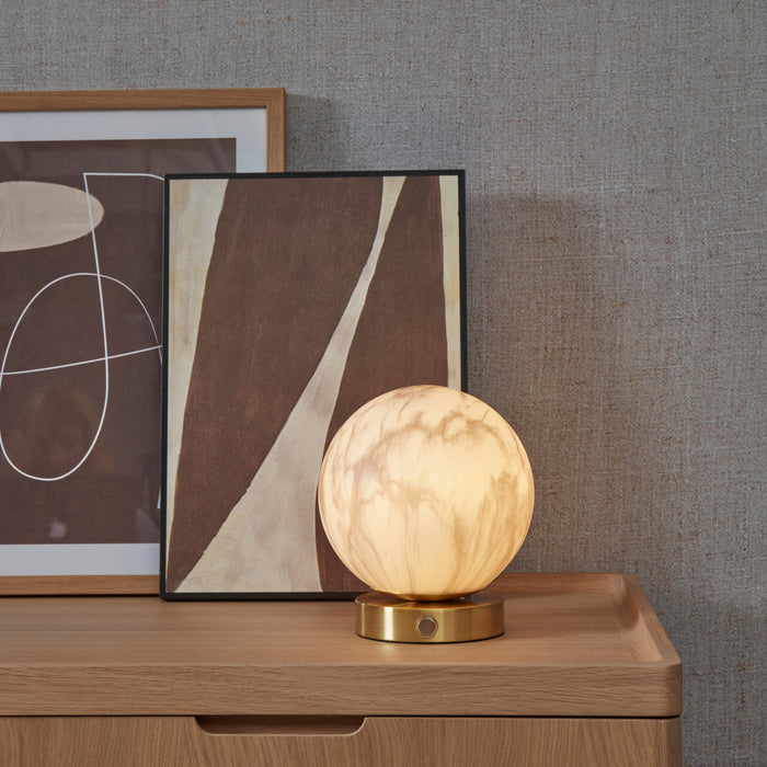 It's about RoMi Carrara Tafellamp - Goud