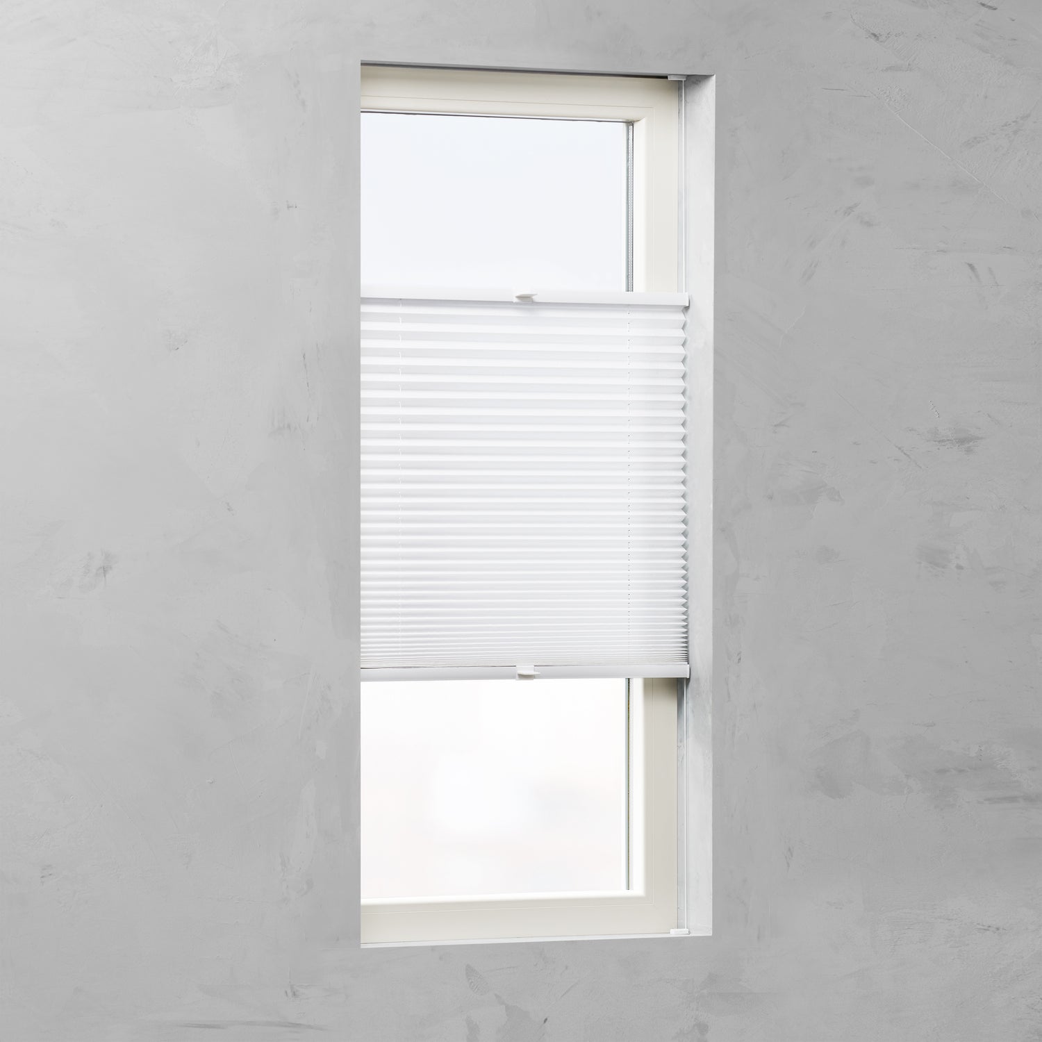 Rollit Alice Plissé Gordijn Wit