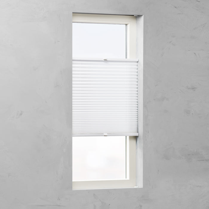 Rollit Alice Plissé Gordijn Wit