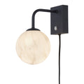 It's about RoMi Carrara Wandlamp - Zwart