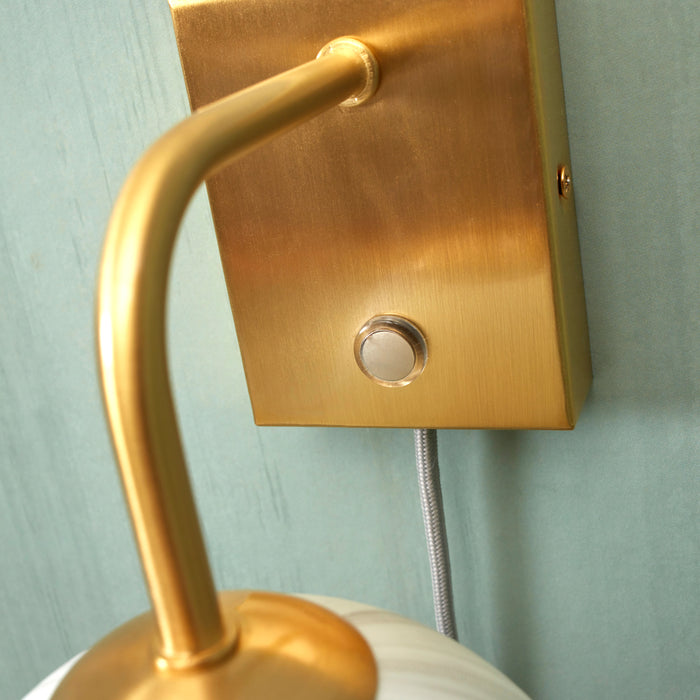 It's about RoMi Carrara Wandlamp - Goud