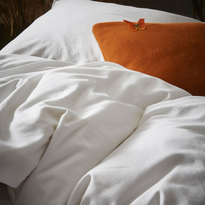 Essenza Minte dekbedovertrek 240 x 220 cm - Wit