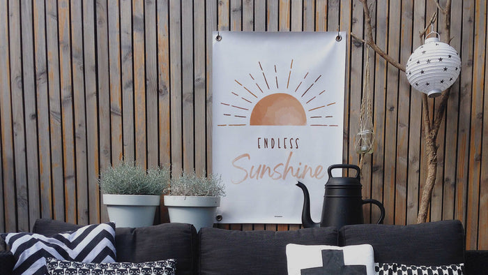 Villa Madelief Tuinposter Endless Sunshine (70x100cm)