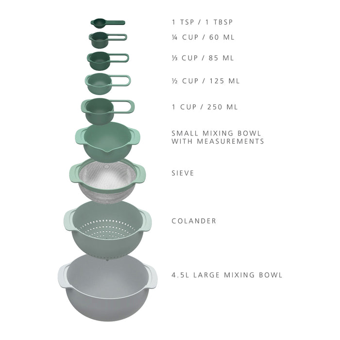 Joseph Joseph Nest Plus Schalenset 9-delig