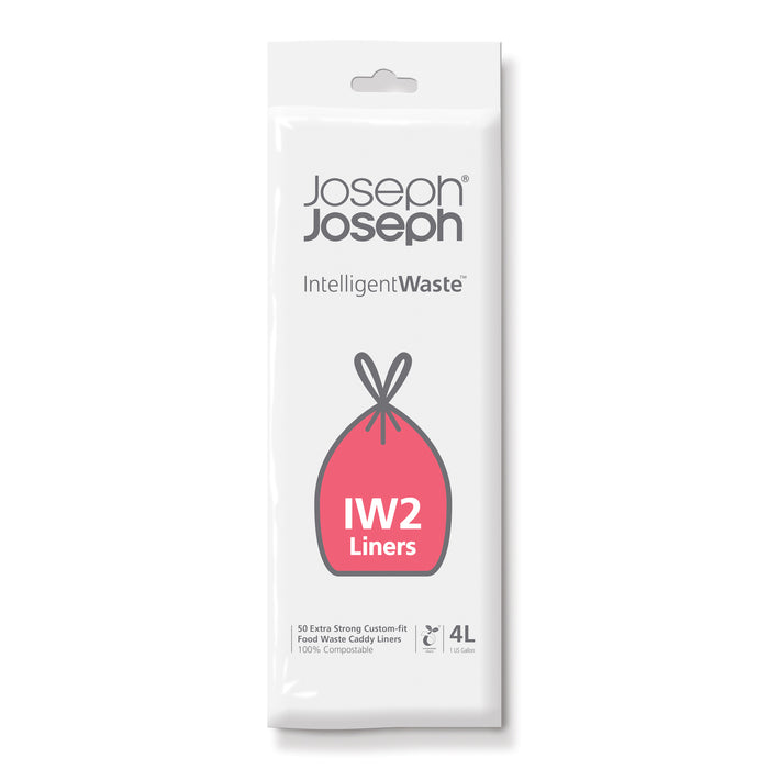 Joseph Joseph Intelligent Waste Compost Afvalzak IW2 4 Liter - 50 zakken