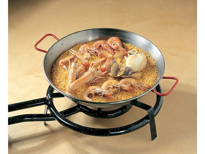 Paella pan, Plaatstaal, 34cm - Garcima | Valenciana