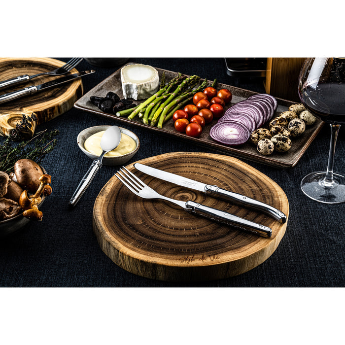 Laguiole Style de Vie Premium Line vorken 6 personen rvs