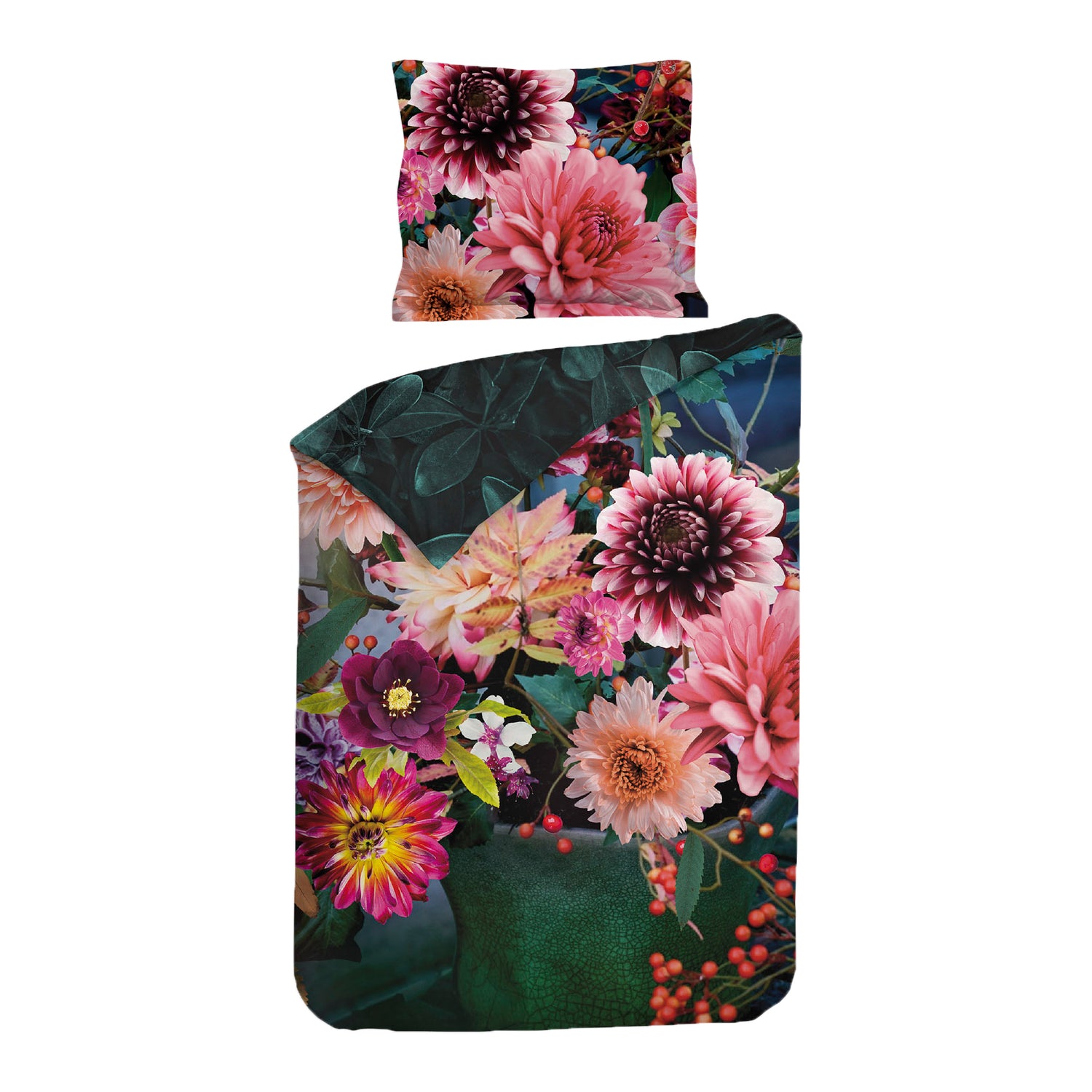 Heckett & Lane Novia Dekbedovertrek 140 x 200TC/220 cm - Multi