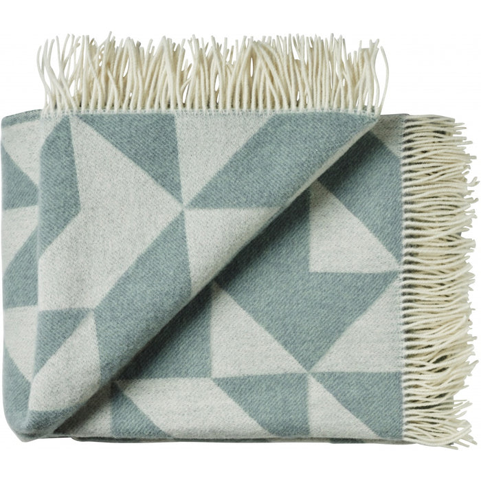 Silkeborg Twist a Twill plaid - 190 x 130 cm - Ocean Green