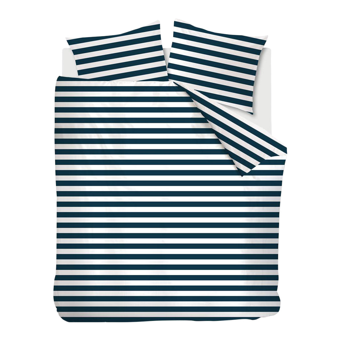 Ambiante Orsin Dekbedovertrek 200 x 200/220 cm - Donkerblauw