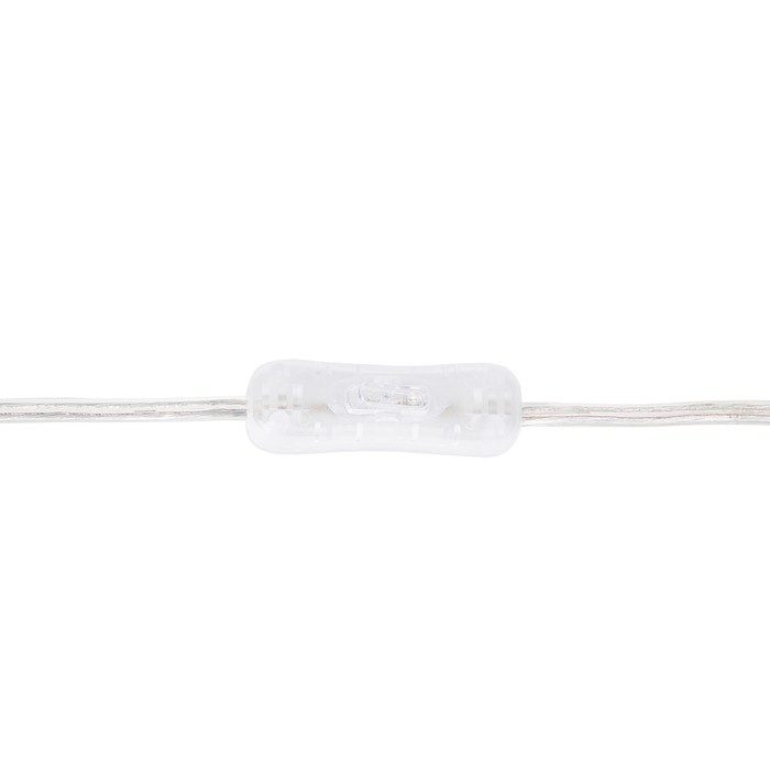 Beliani - NALON - Tafellamp - Wit - Eikenhout