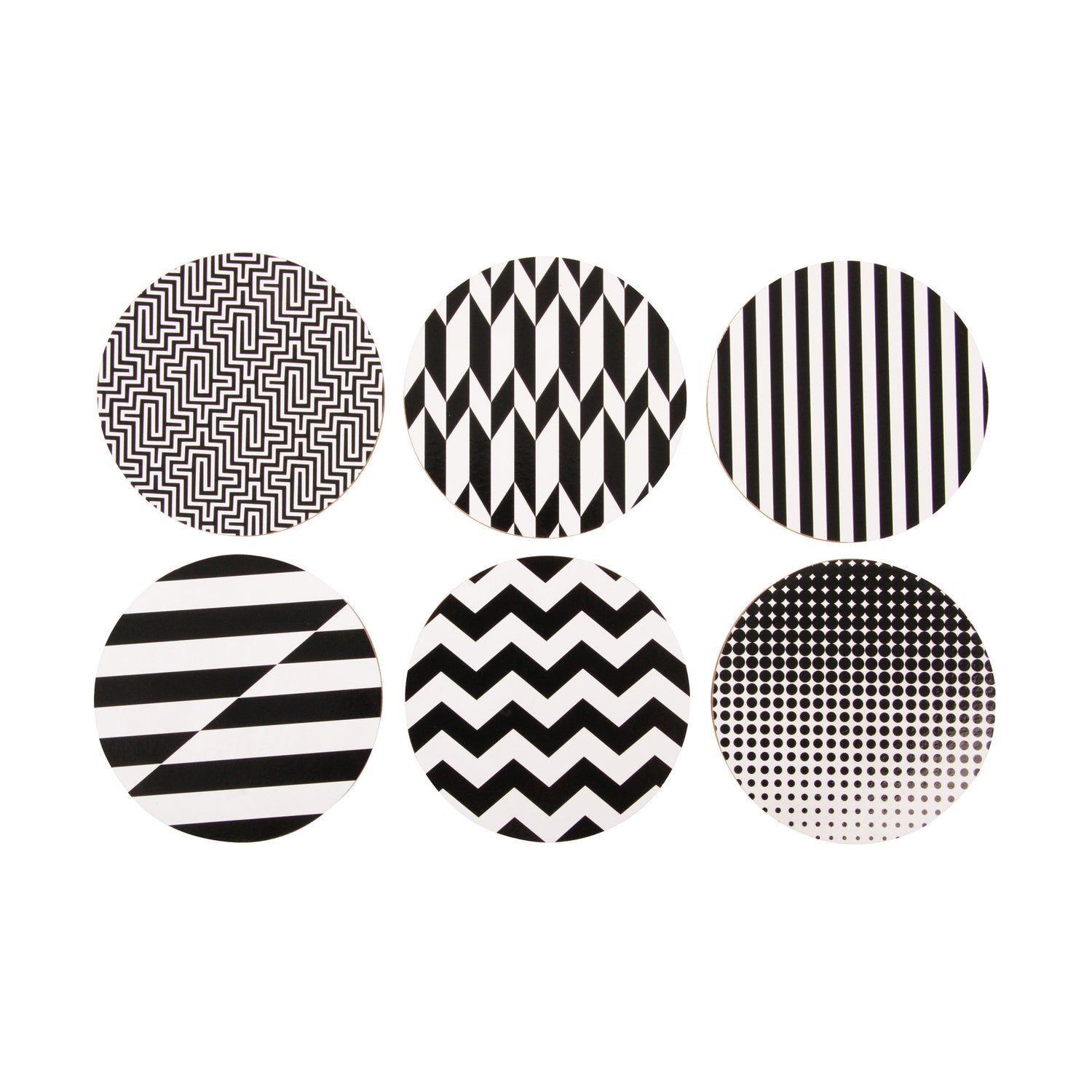 &k amsterdam Onderzetters Kurk 6 st.